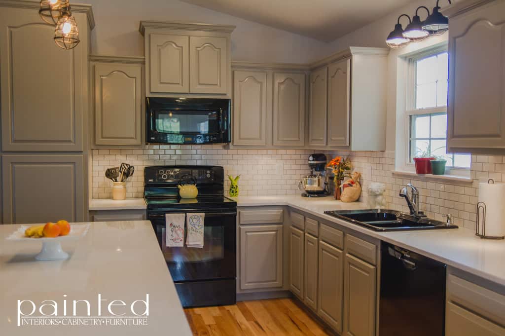 Kitchen Cabinets in Old Monterey Gray