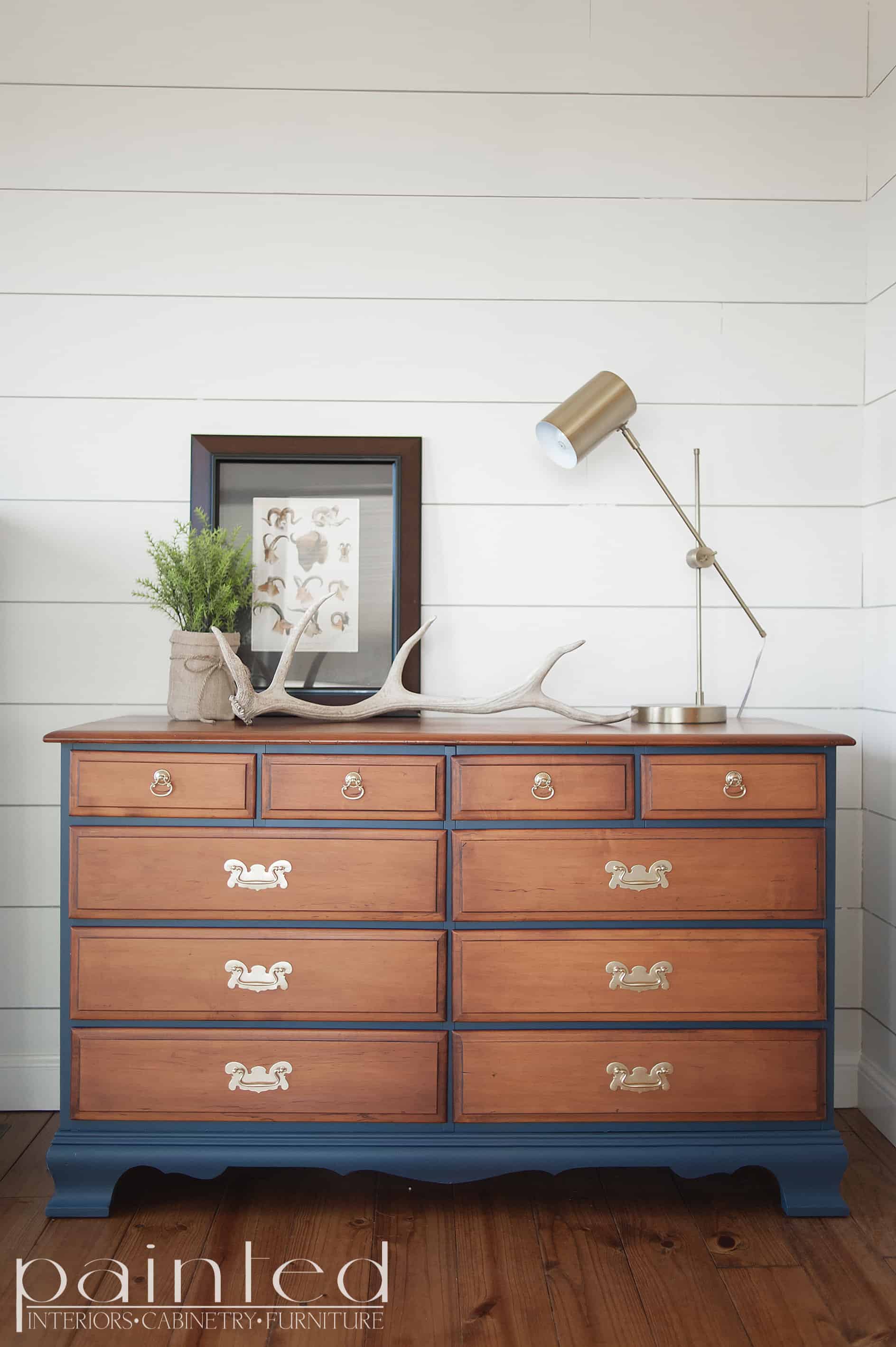 Two Tone Dresser And Chest Painted By Kayla Payne