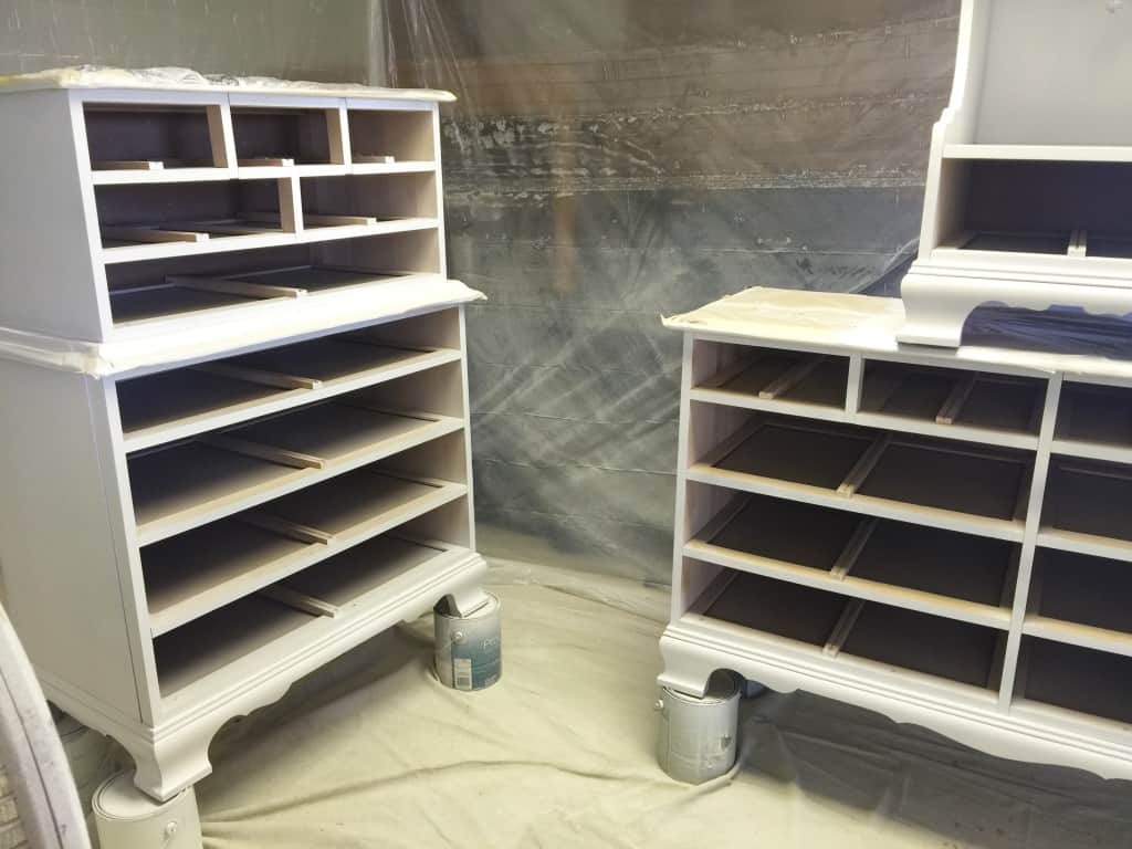 priming wood furniture