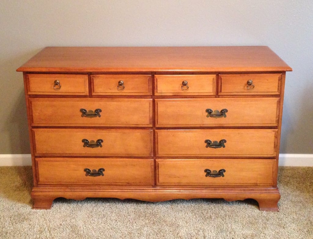 maple dresser