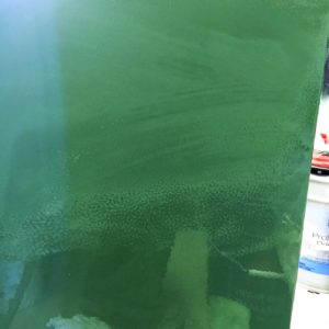 wet sanding enamel paint to high gloss