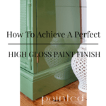How to paint get a perfect glossy paint finish