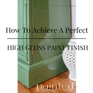 How to paint get a perfect glossy paint finish