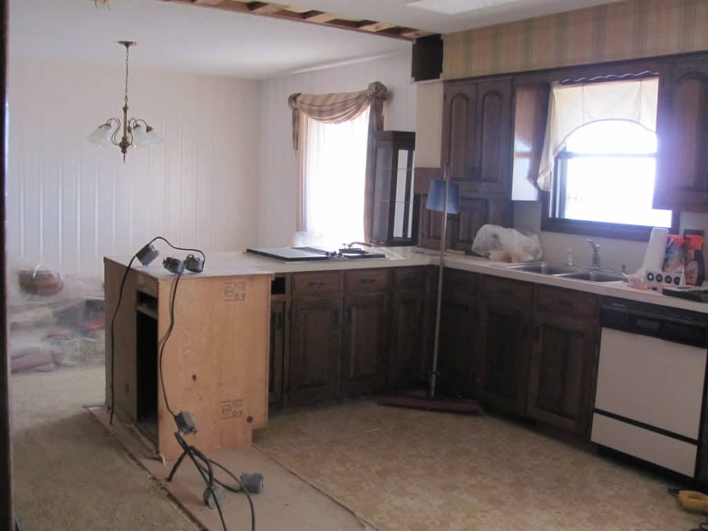fixer upper kitchen renovation before and after 