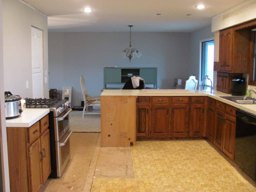 fixer upper kitchen renovation before and after