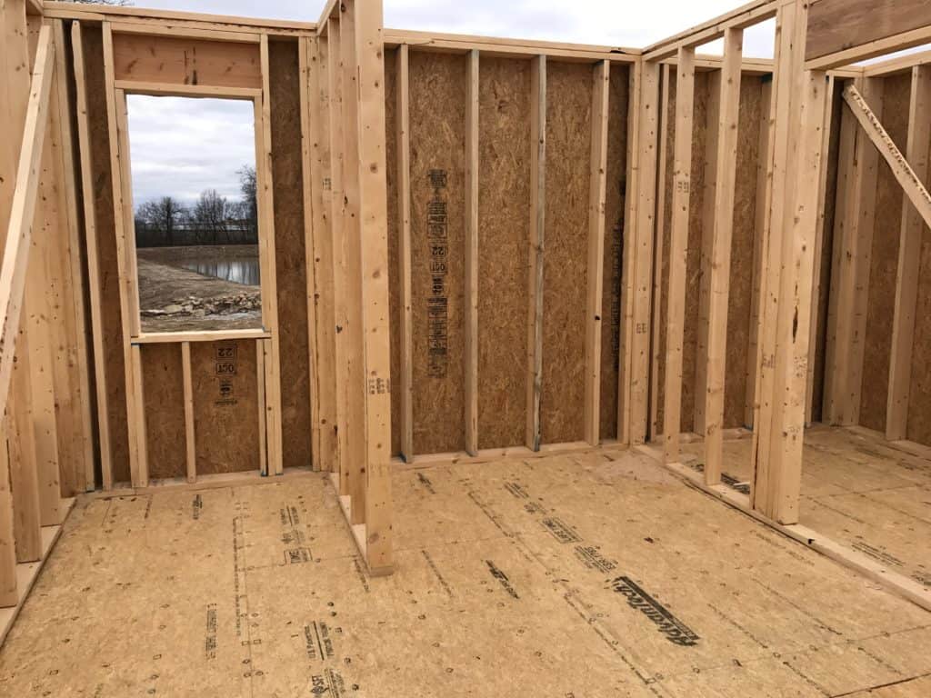 Master Bathroom Framing