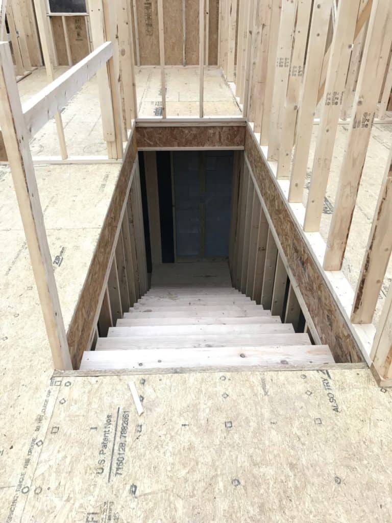 Framing a staircase