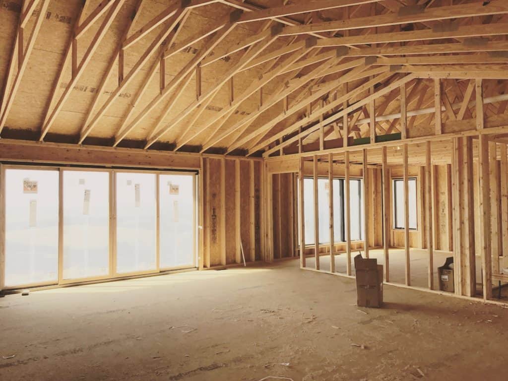 Framing for vaulted ceiling
