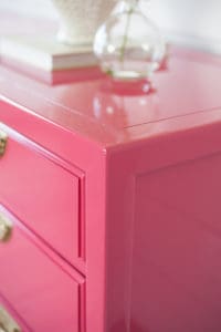 Century dresser painted in Fine Paints of Europe