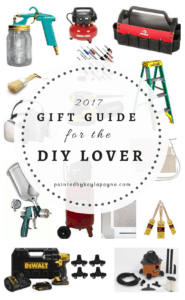 My 2017 Holiday Gift Guide is filled with tools and items that all DIY lovers would be so happy to open up on Christmas!!