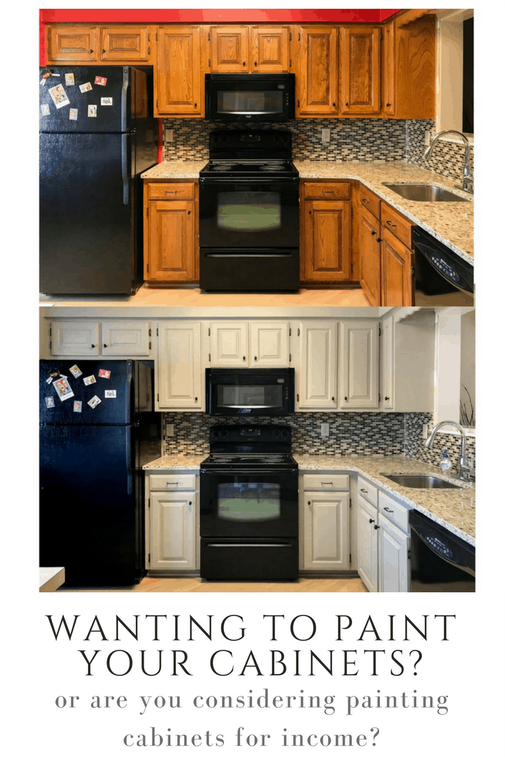 We Hired A Professional To Paint Our Kitchen Cabinets What