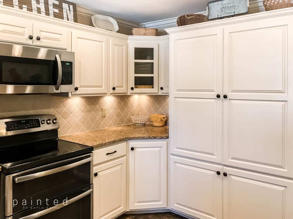 Sherwin Williams Aria Ivory, Huge kitchen transformation with paint!