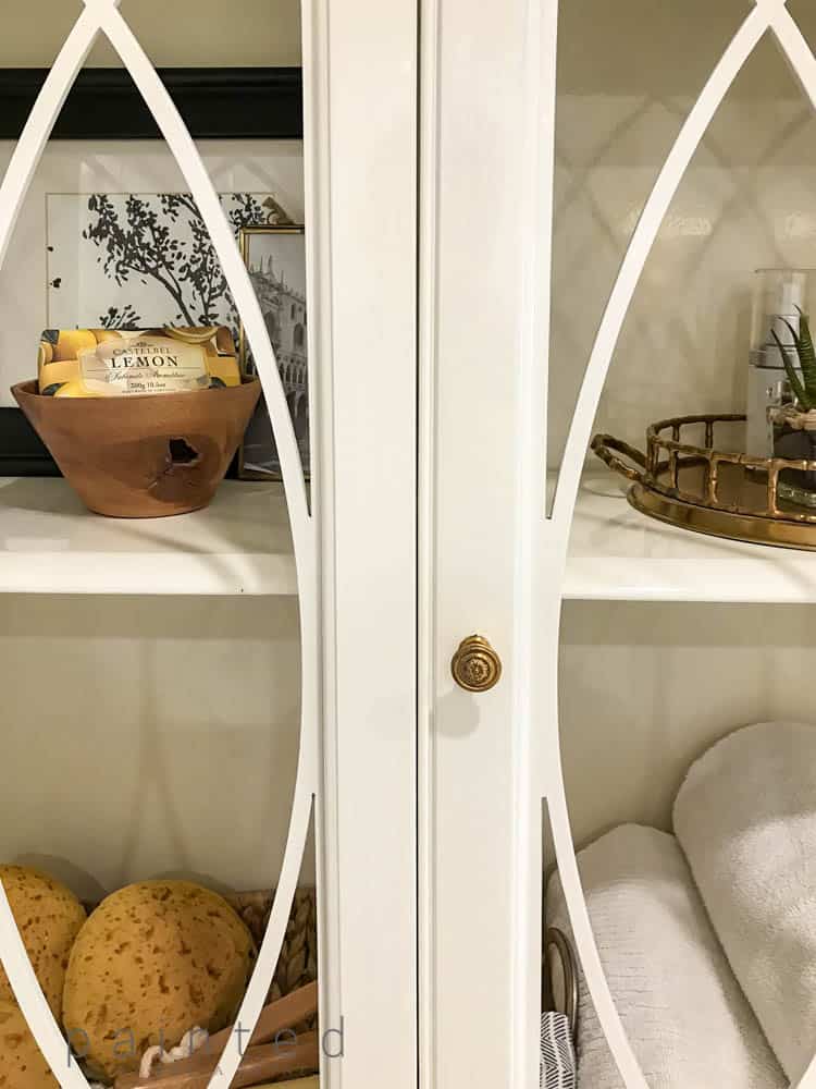 Master Bathroom storage ideas!