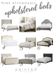 Affordable upholstered bed options that won't break the bank!