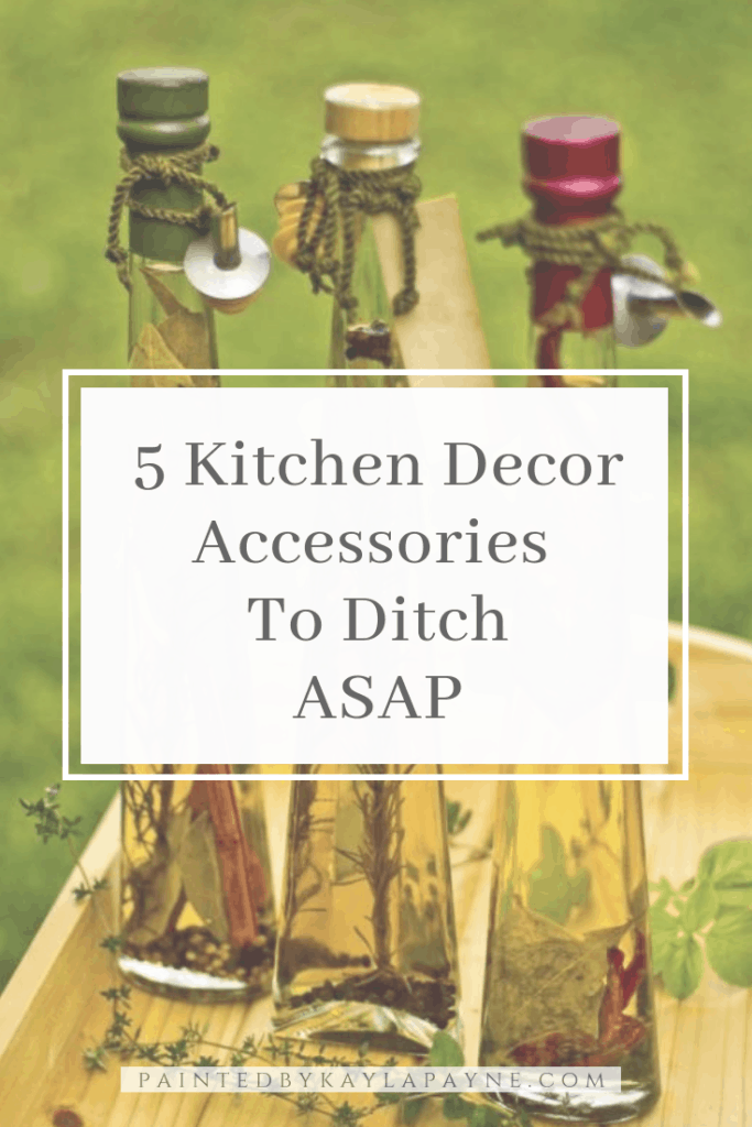 Are these 5 items dating your kitchen? Throw these out ASAP to immediately updated your space!
