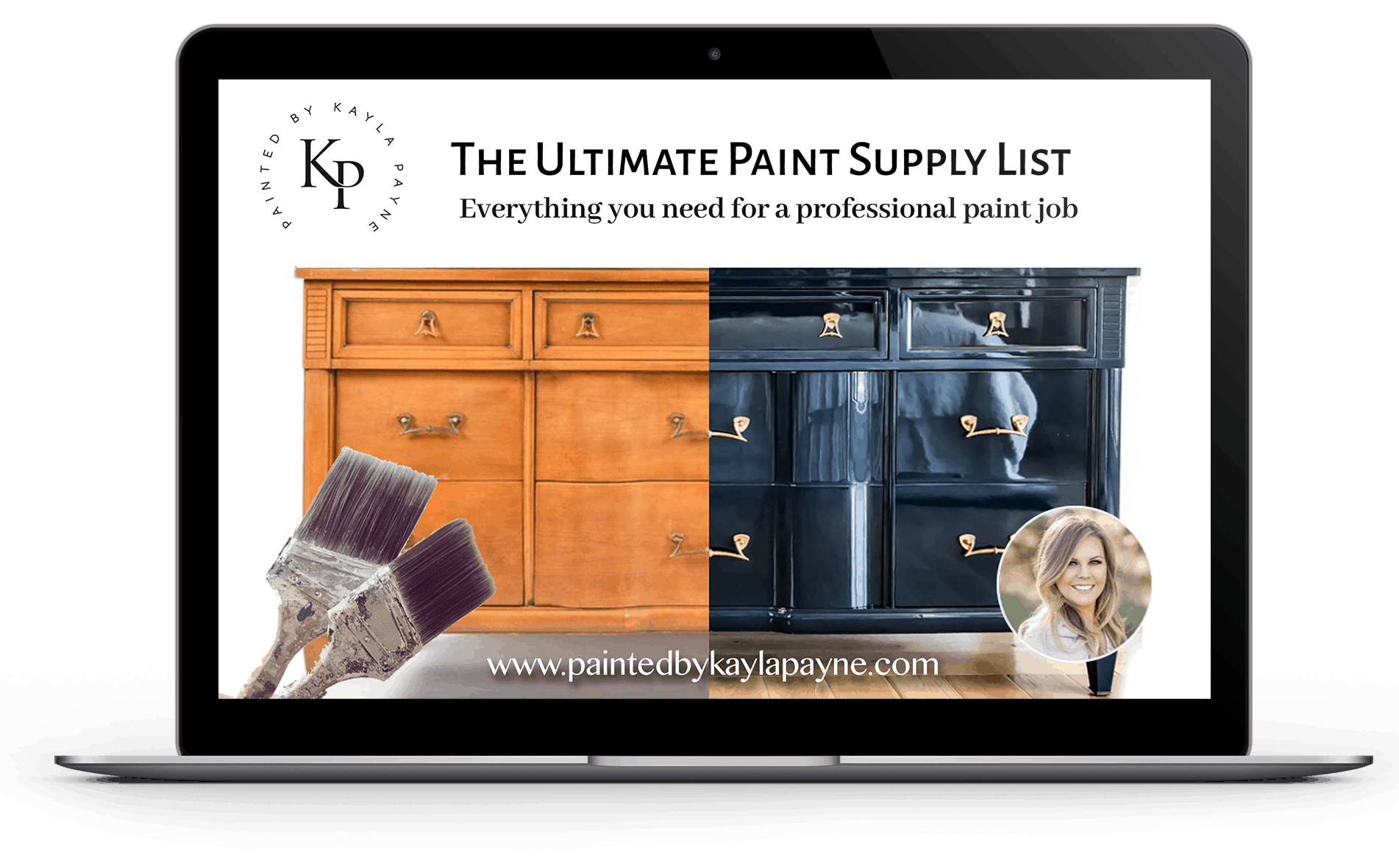The Ultimate Paint Supply List for painting furniture and cabinets