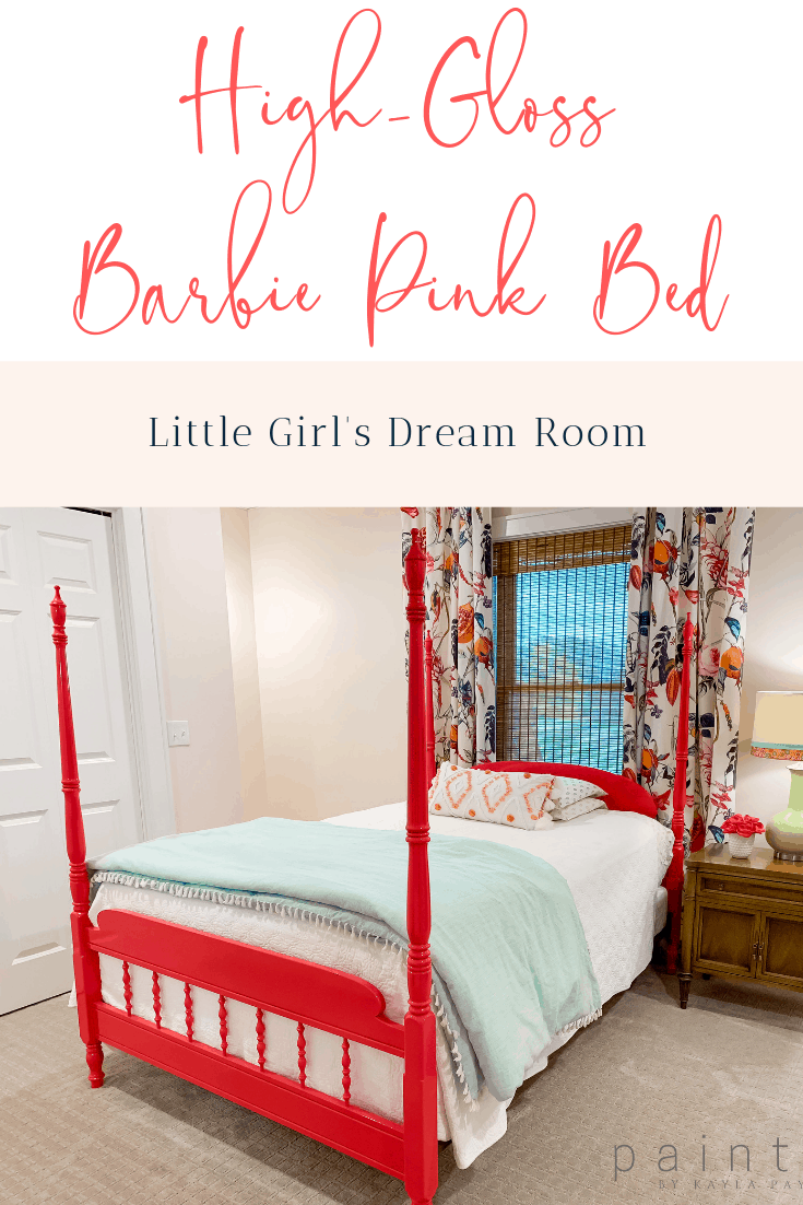 Barbie Pink bed makes every little girl's dreams come true!