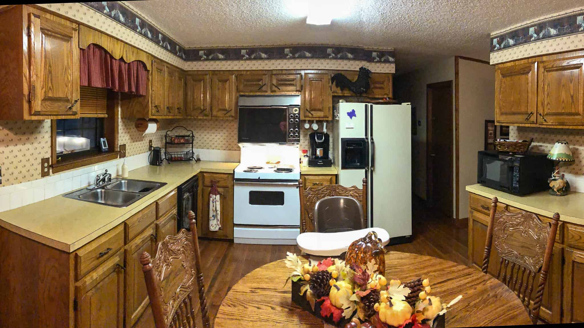 Huge before and after kitchen remodel photos!