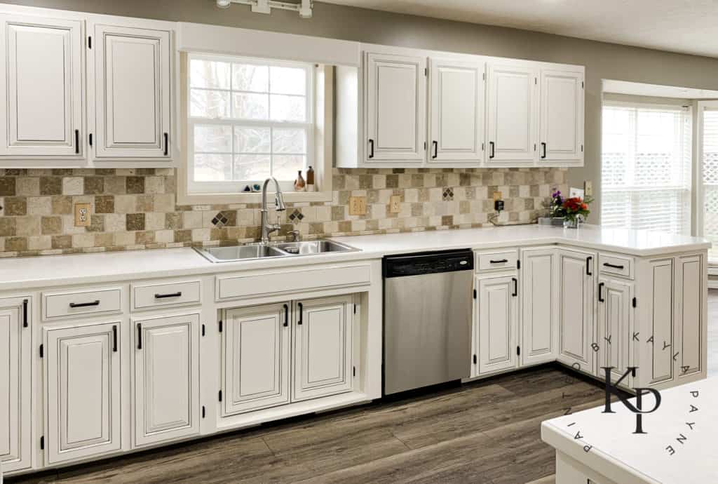 Painting oak cabinets, painted oak cabinets, painted kitchen cabinets