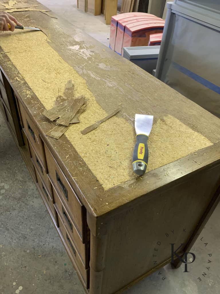 how to repair water damaged veneer. how to fix wood veneer, how to take wood veneer off, can you fix wood that's been wet, fixing furniture veneer, best way to take off veneer