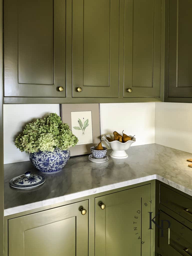 green cabinet ideas