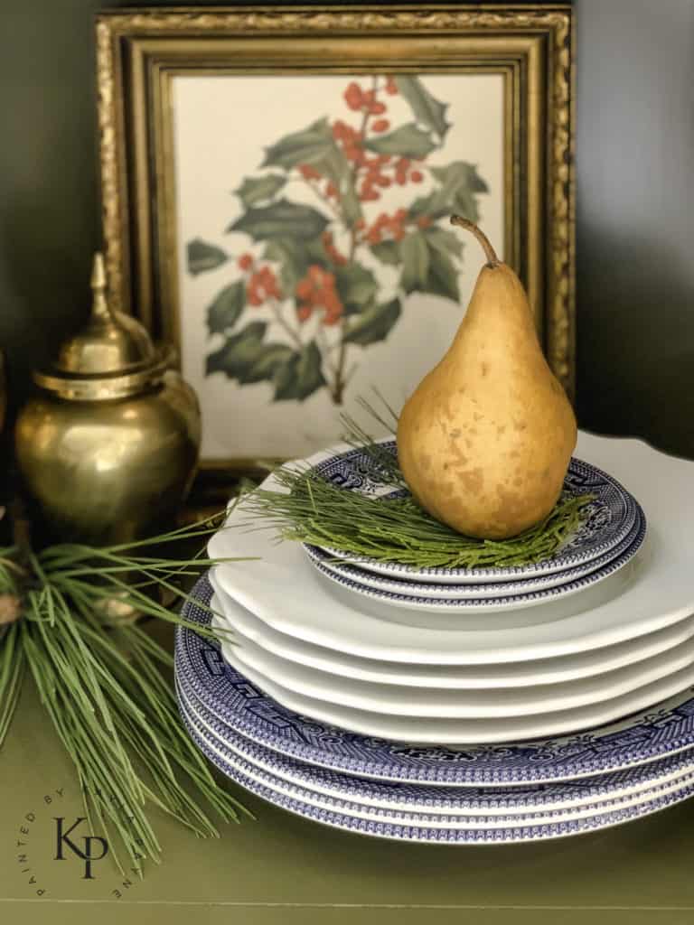 Using fresh fruit in holiday home decor