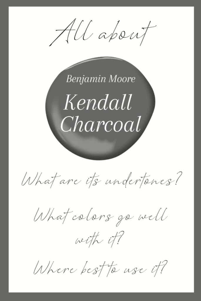 all about kendall charcoal paint color from benjamin moore