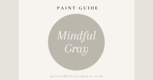 Sherwin Williams Mindful Gray