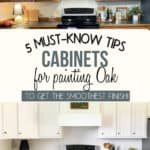 how to paint oak kitchen cabinets for the best results
