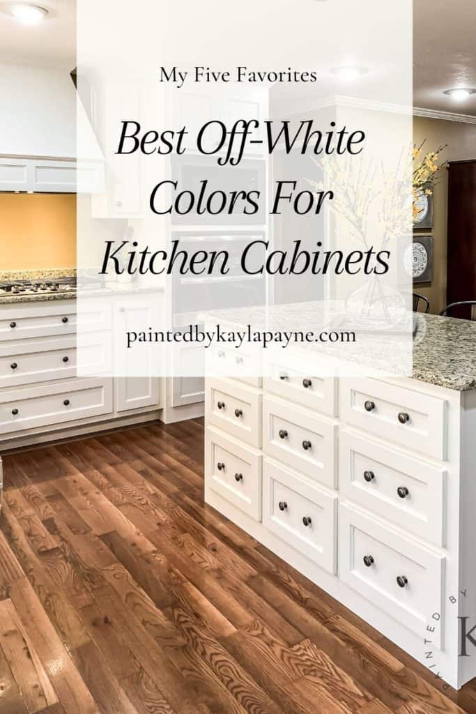 best off white paint colors for cabinets