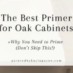 What's the best primer to use on oak cabinets?