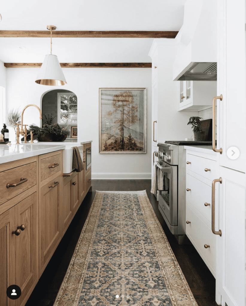 artwork in the kitchen is a great way to make your kitchen look more expensive