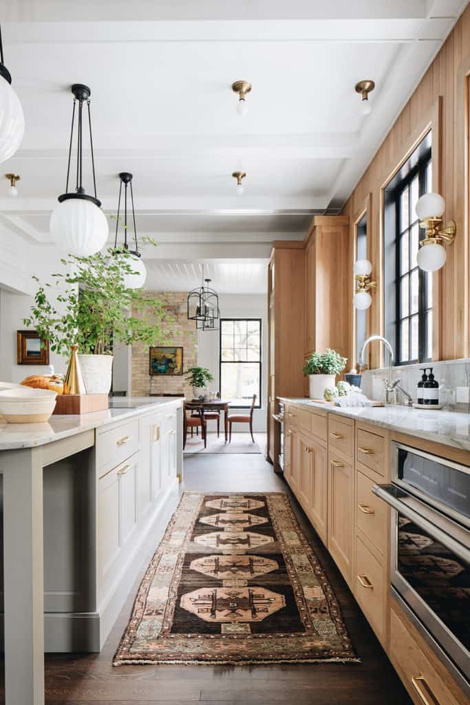 ways to add texture to a kitchen. Jean stoffer kitchen design at The Madison