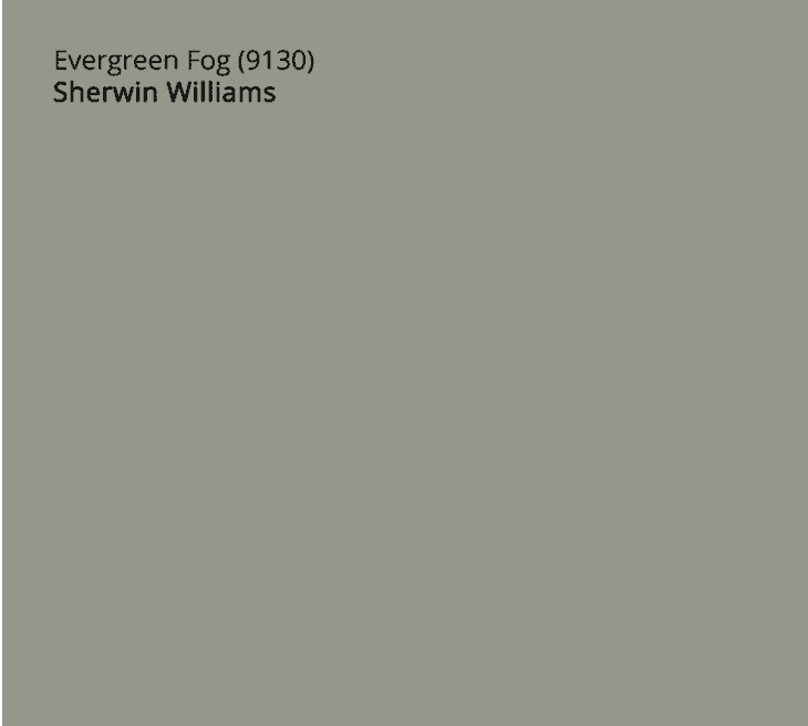 SW Evergreen Fog Sample