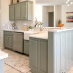 Green Kitchen Cabinets - Sherwin Williams Evergreen Fog