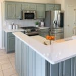 Green Kitchen Cabinets - Sherwin Williams Evergreen Fog