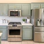 Green Kitchen Cabinets - Sherwin Williams Evergreen Fog