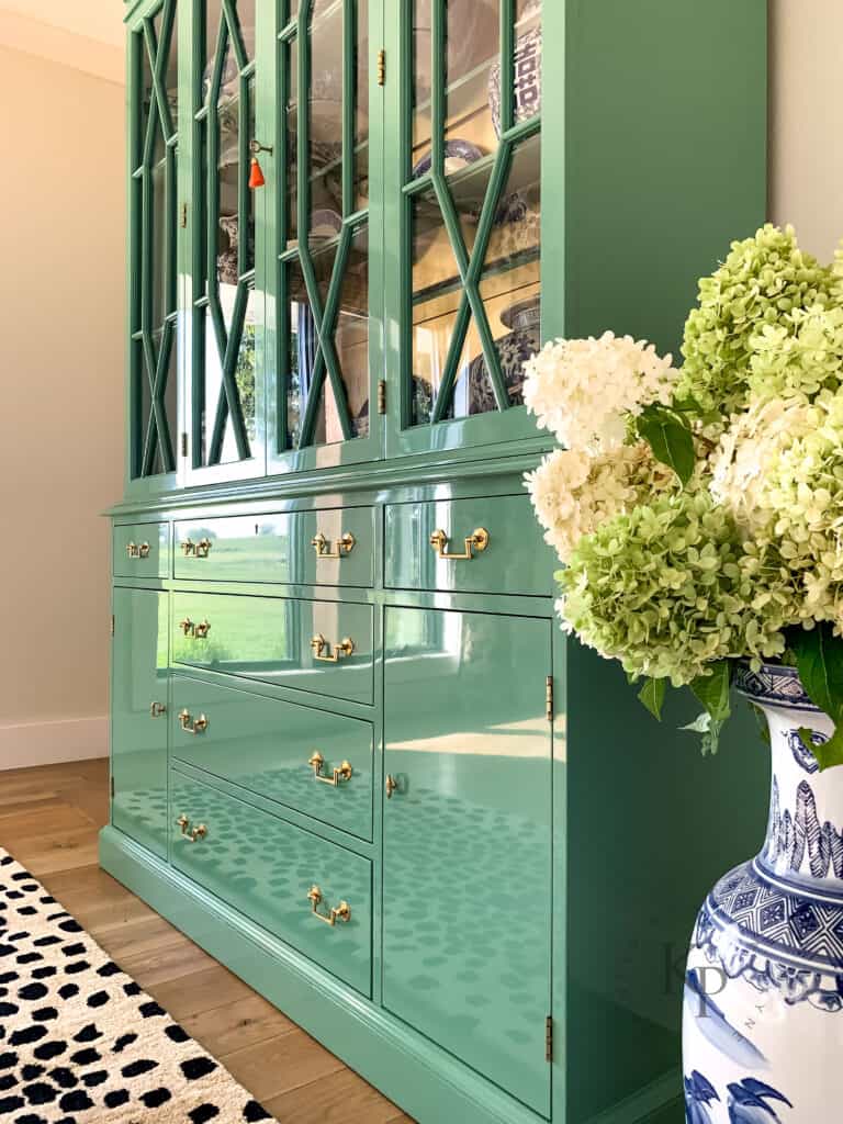 painted china cabinet ideas