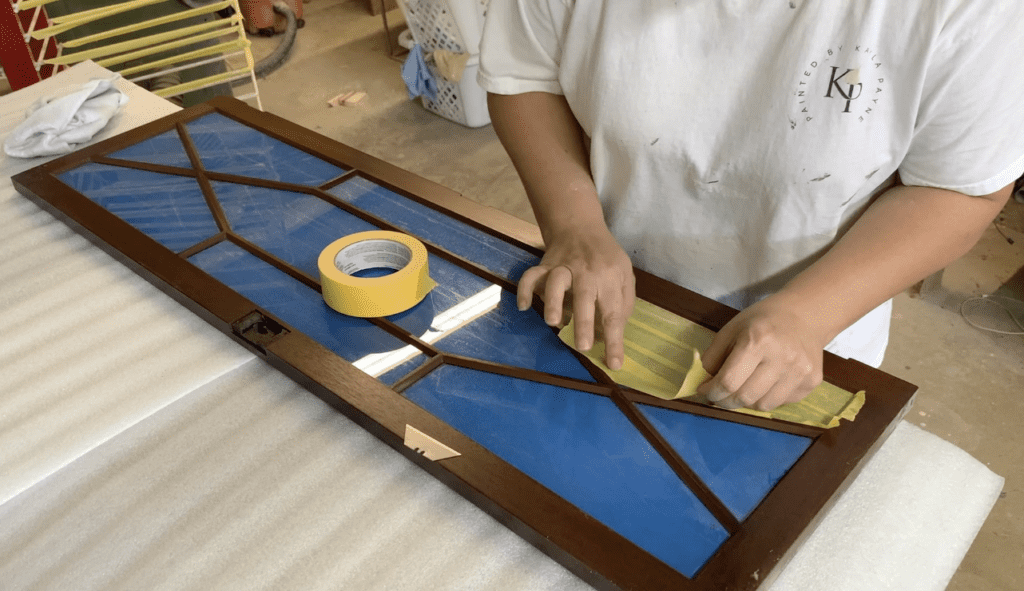 how to paint a china cabinet step by step