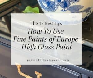 How to use fine paints of europe hollandlac brilliant