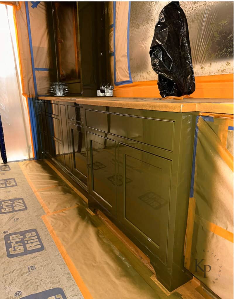 high gloss painted cabinets. how to paint kitchen cabinets in high gloss
