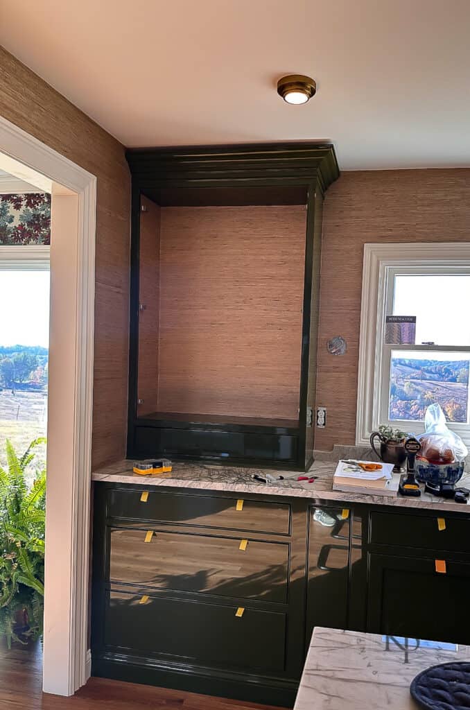 is it ok to use real grasscloth wallpaper in a kitchen?