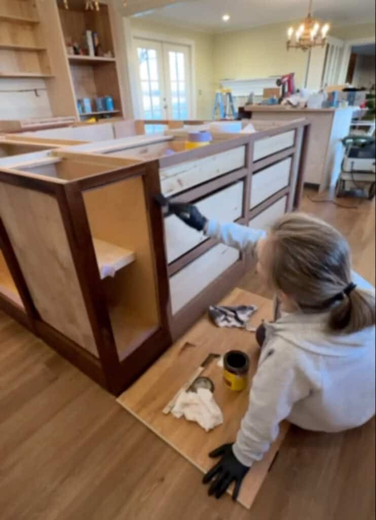 Using Mahogany for a kitchen island